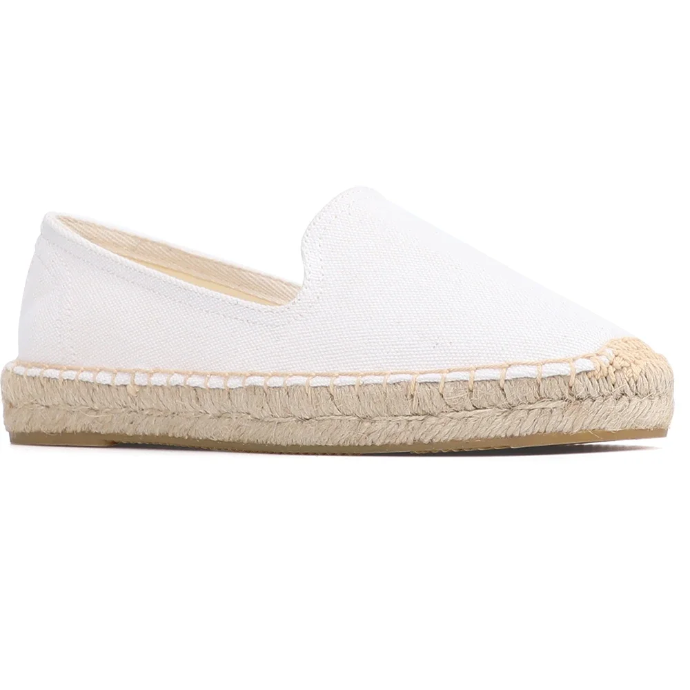 Espadrilles for Women Casual Hemp Flat Platform Concise Slip On Flats Comfortable loafers - Image 3
