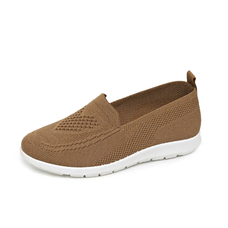 Spring and summer women's shoes, flat bottomed casual, comfortable and breathable, outdoor walking hollow flat shoes loafers - Image 5