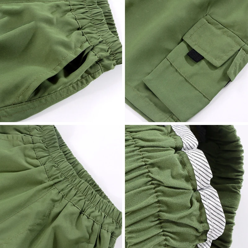 Boys Summer Casual Fashion Cargo Pants Comfortable Breathable Loose Sports Teen Shorts Spring Summer Children Casual Short Pants - Image 6
