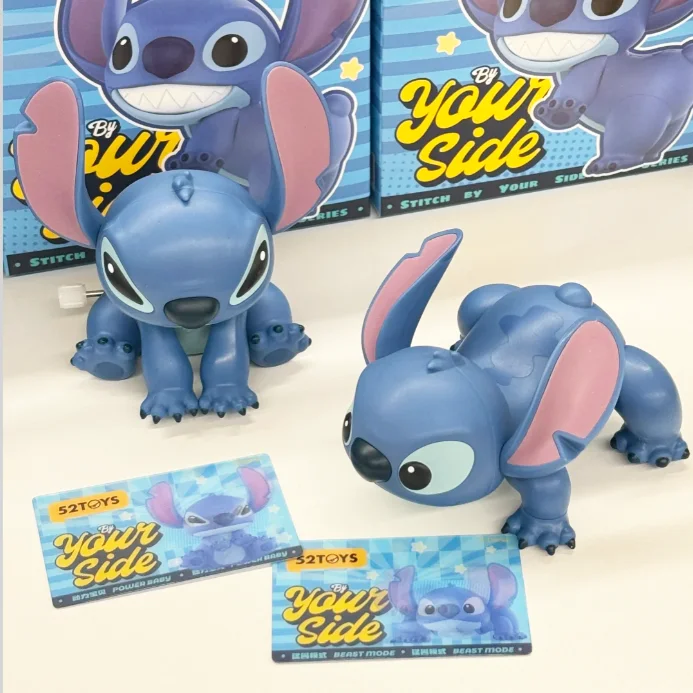 52toys Stitch By Your Side Series Mystery Box Fashion Blind Box Kawaii Character Decoration Cute Figure Charm Birthday Gift - Image 3