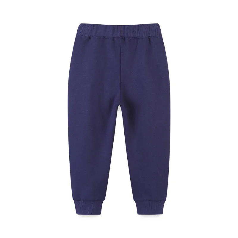 Jumping Meters 2-7T Fashion Solid Boys Girls Trouser Hot Selling Boys Girl Summer Toddler Clothes Drawstring Kids Sweatpants - Image 5