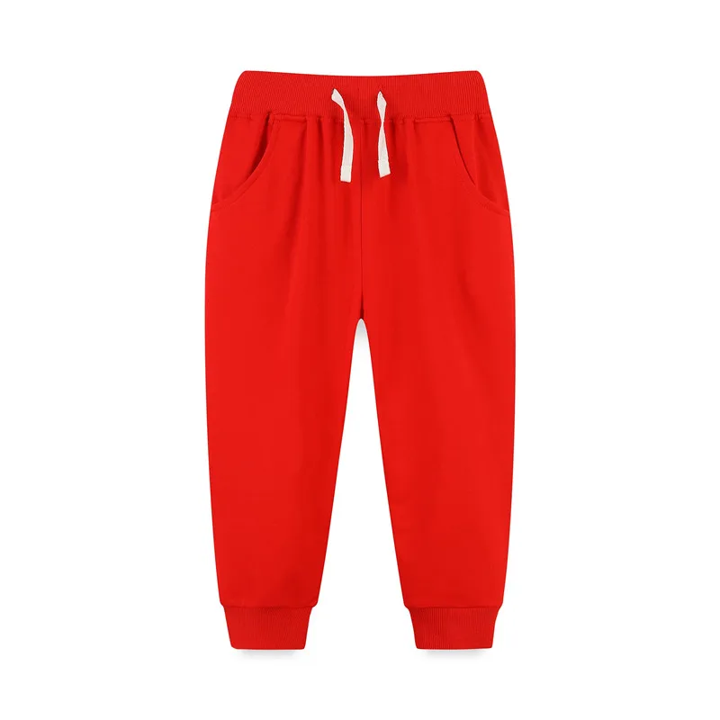 Jumping Meters 2-7T Fashion Solid Boys Girls Trouser Hot Selling Boys Girl Summer Toddler Clothes Drawstring Kids Sweatpants - Image 6