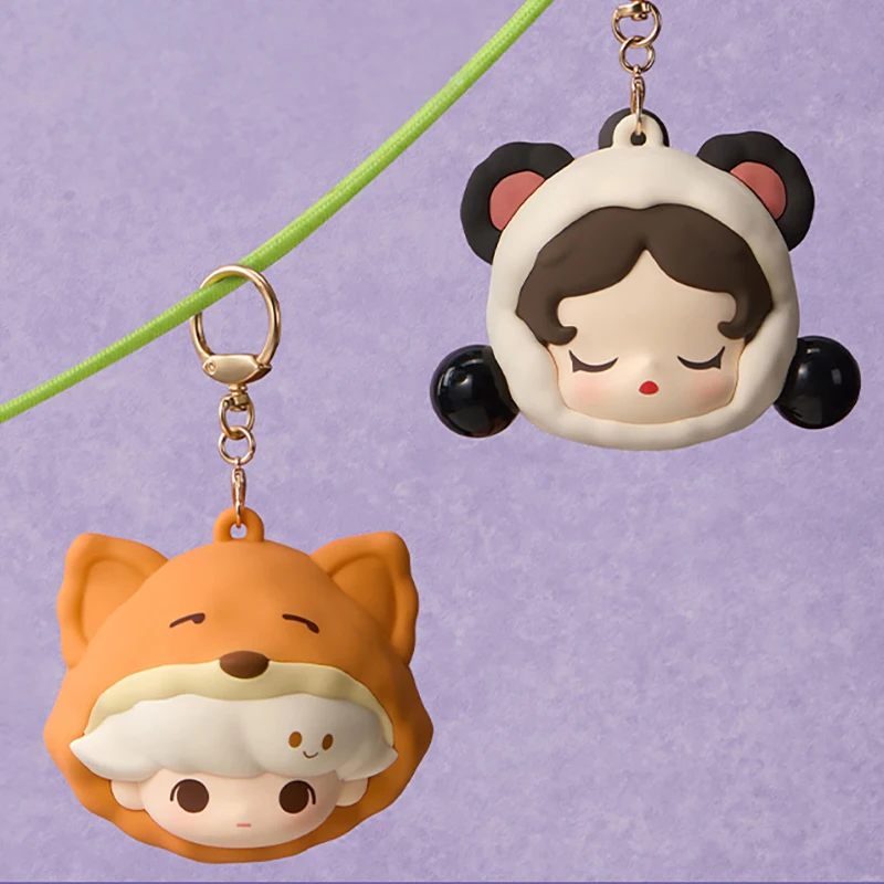 Surprise Mystery Fashion Accessories Gift Portable Cute Collectible Adorable Kawaii Pajama Party Series Earphone Bag Blind Box - Image 4