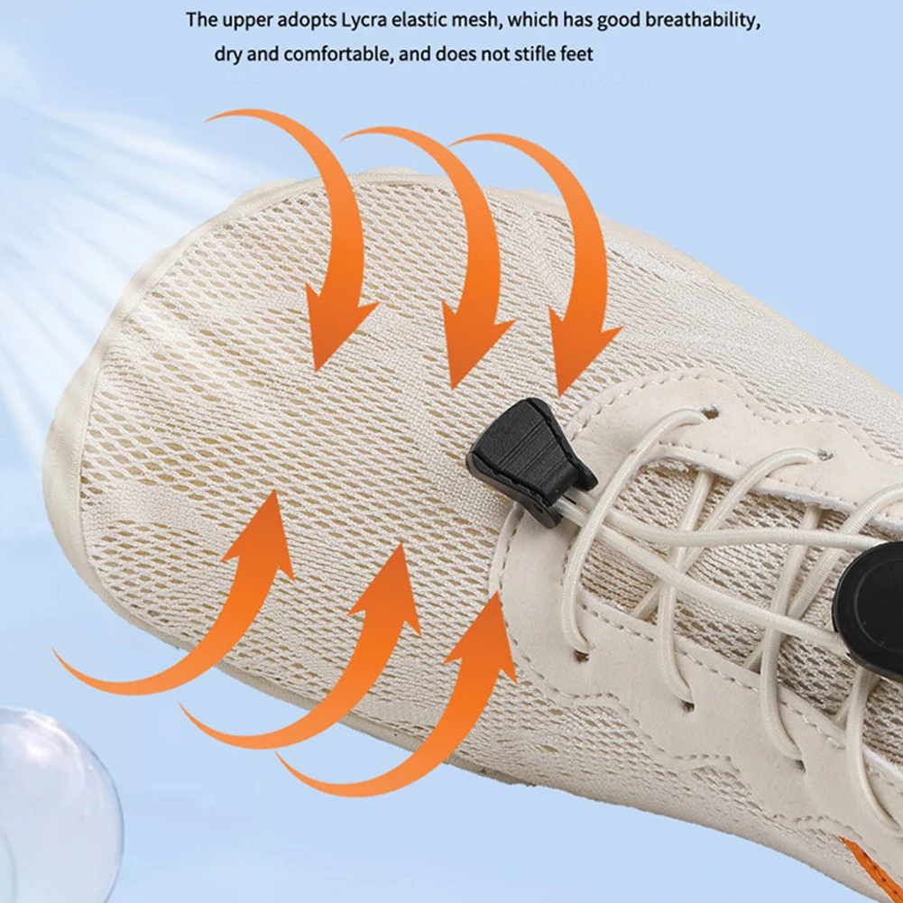 Wading Shoes Barefoot Diving Shoes Anti Slip Lightweight Water Shoes Breathable Hiking Walking Shoes for Fishing Diving Surfing - Image 4