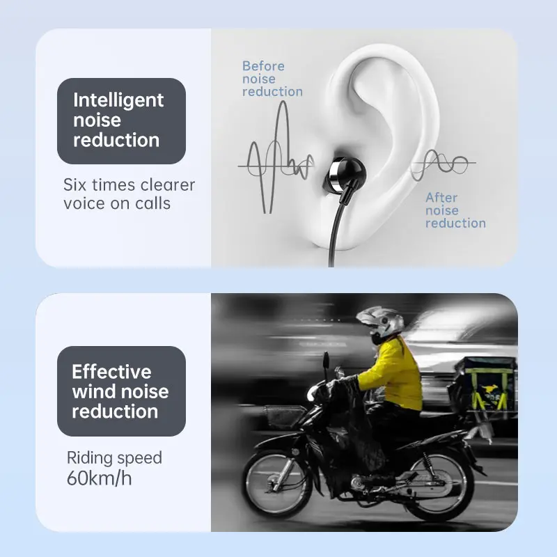 Fineblue F520 Mini Wireless Earphone Bluetooth 5.3 Retractable Portable Headset Calls Remind Vibration Sport Run Headphone - Image 4