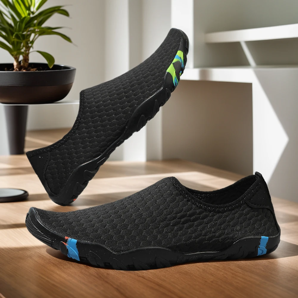 Water Shoes Non Slip Surfing Diving Shoes with Drainage Holes Swimming Shoes Breathable Trekking Hiking Shoes for Outdoor Sports - Image 2