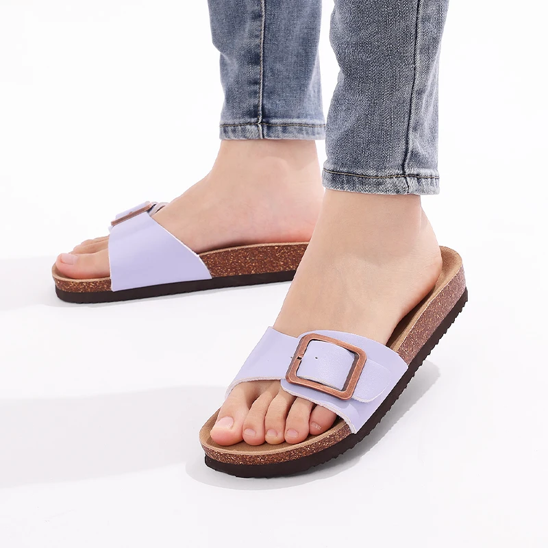Smile Fashion Sandals For Women Flat Sandals Outdoor Beach Shoes Casual Vacation Nonslip Slippers Walking Cushion Women Sandals - Image 4