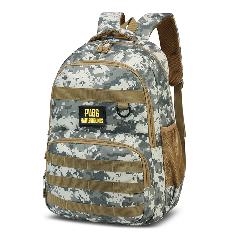 Camouflage Tactical Backpack for Men Large Capacity Outdoor PUBG Style Waterproof Travel School Bag Multifunctional for Daily Us - Image 6
