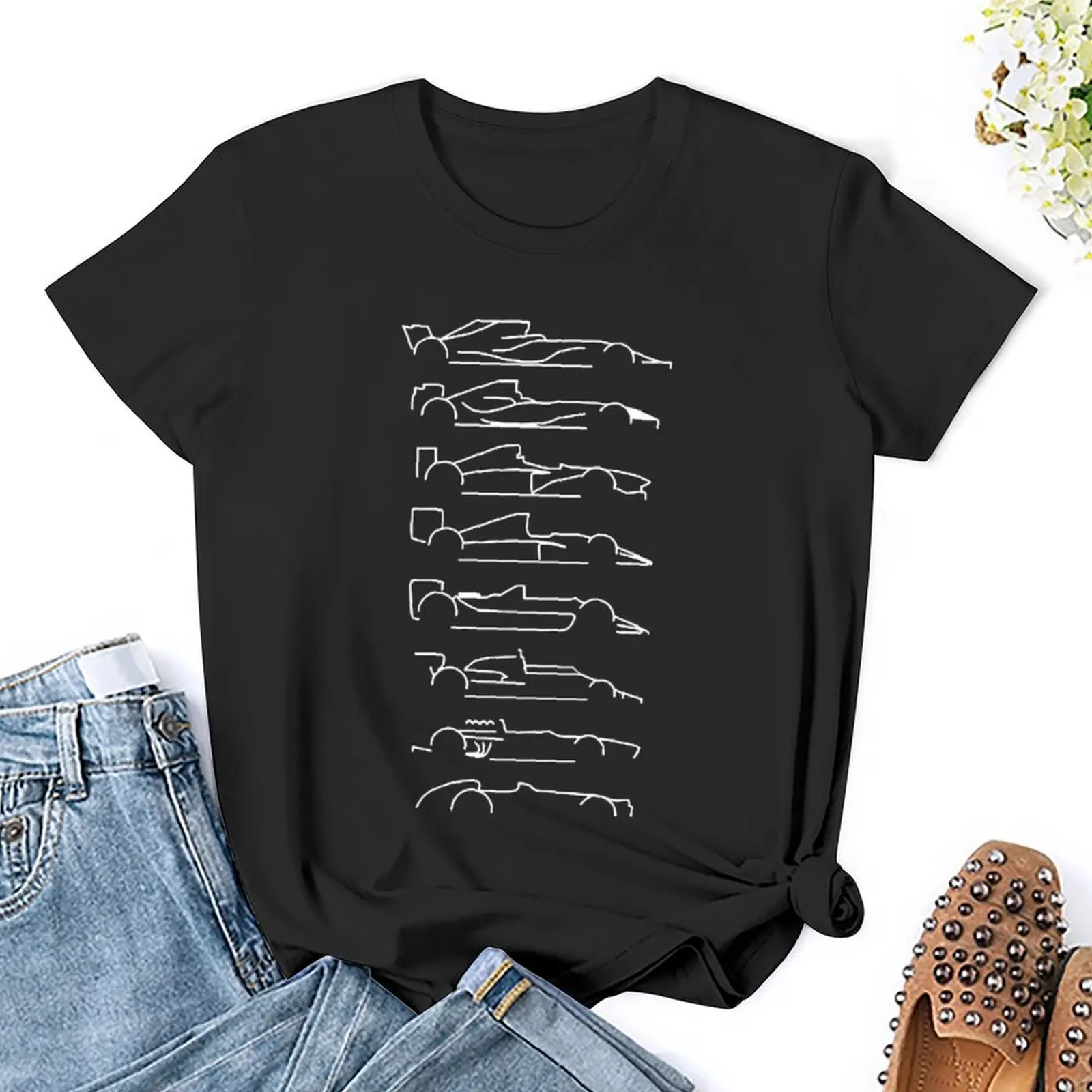 the evolution of F1 T-Shirt hippie clothes lady clothes animal prinfor animal print t-shirts for Women graphic tees funny - Image 5