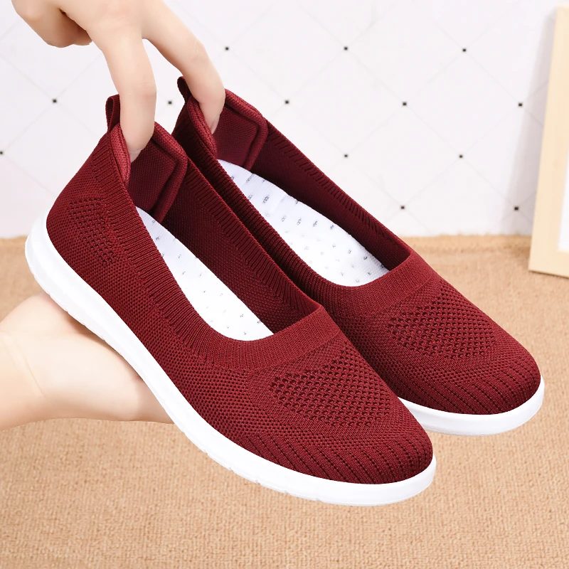 Fshion Women's Summer Footwear Platform Loafers Ladies Ballet Flats Female Sneakers Comfortable And Elegant Women's Shoe - Image 6