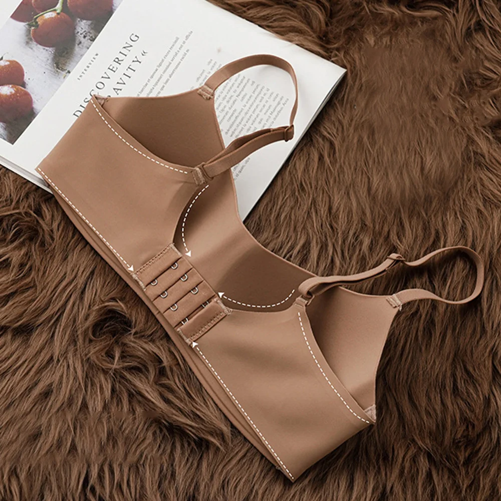 Seamless Bras for Women Wireless Underwear Push Up Brasiere Deep V Bralette Comfort Female Thin Invisible Bra Sexy Lingerie - Image 5