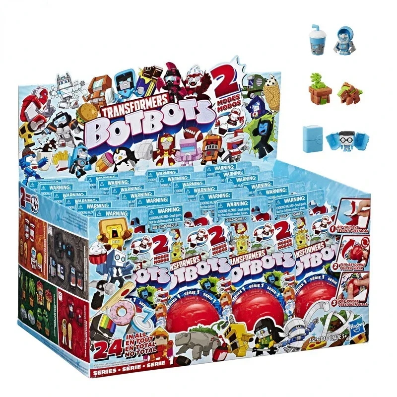 Hasbro Transformers Mystery Box Figure Robot Toy BotBots Collection Surprise Demolition Auto Man Model Kids Toys Surprise Gift - Image 2