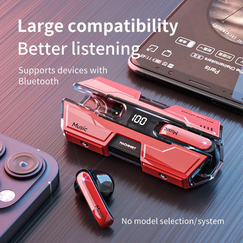SW-G20 Wireless bluetooth earphonesHD Sound Quality Stereo Headset Headphones Sports Earbuds Fashion Universal Headset with Mic - Image 6