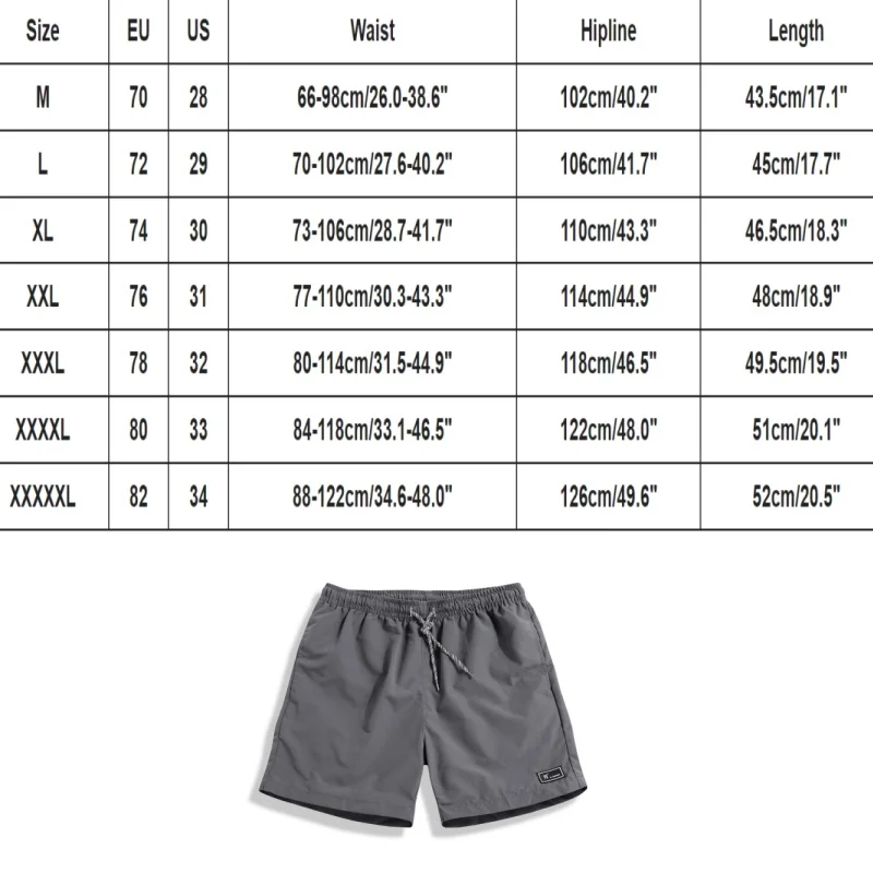 Shorts Men Summer Large Size Thin Fast-drying Beach Trousers Casual Sports Short Pants Clothing Spodenki Short Homme - Image 6
