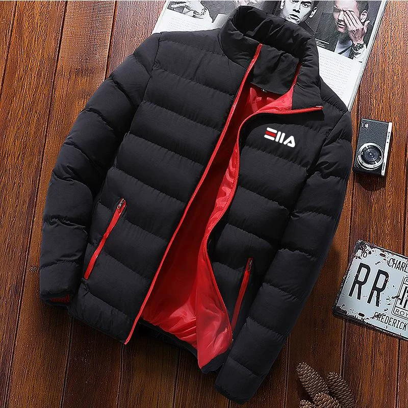 cotton padded jacket men Parka Coat Men Warm Jacket Casual Autumn Winter Thin Jacket Waterproof Outdoor Travel Climbing Outwear - Image 3