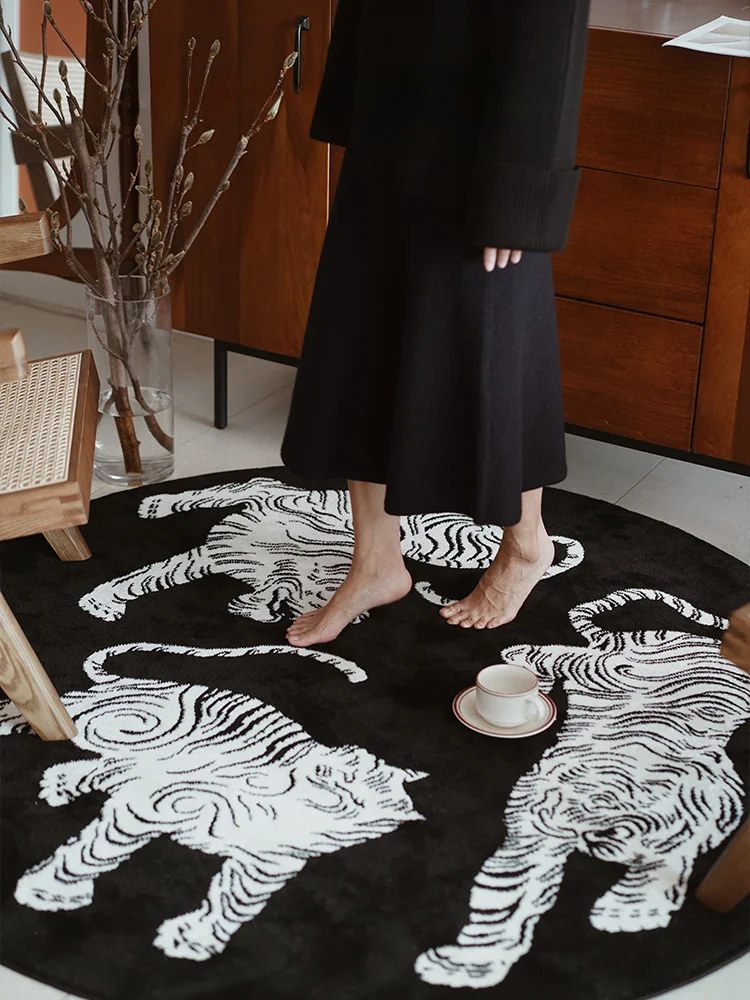 Minimalist Oriental Tiger Carpet Large Area Living Room Decorative Carpets Comfortable Soft Bedroom Rug Balcony Rugs Alfombra IG - Image 3