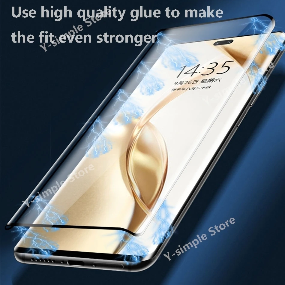 3+3 Curved Tempered Glass For Tecno Camon 30S Pro Screen Protector Anti Explode Film Soft Camera Lens film Glass - Image 4