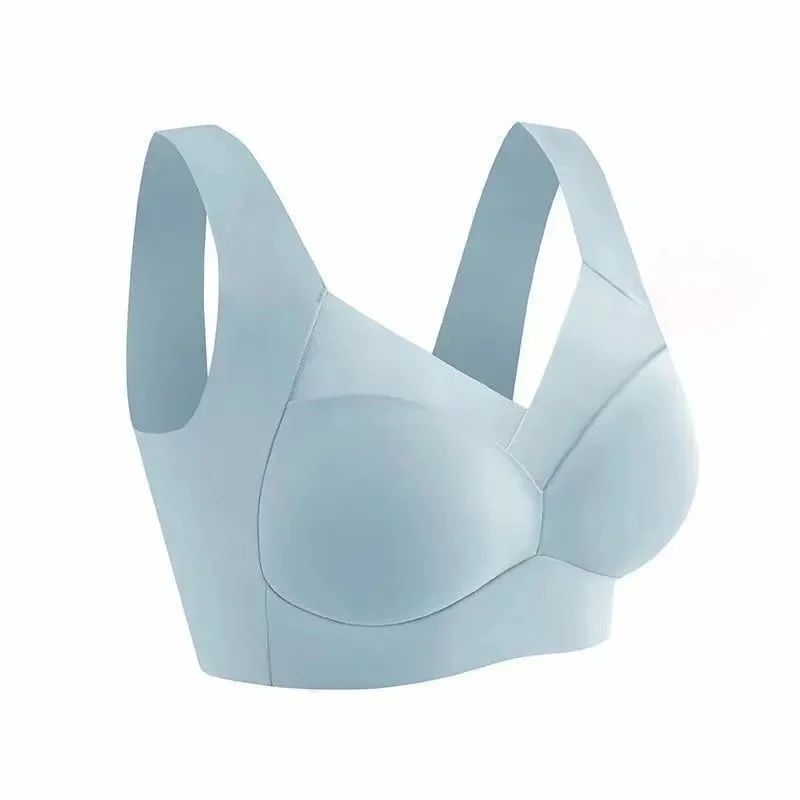 3pcs Ice Silk Seamless Sport Bra Gather Prevent Sagging Underwear No Steel Ring Comfortable Large Size Bra Sexy Vest Bralette - Image 5