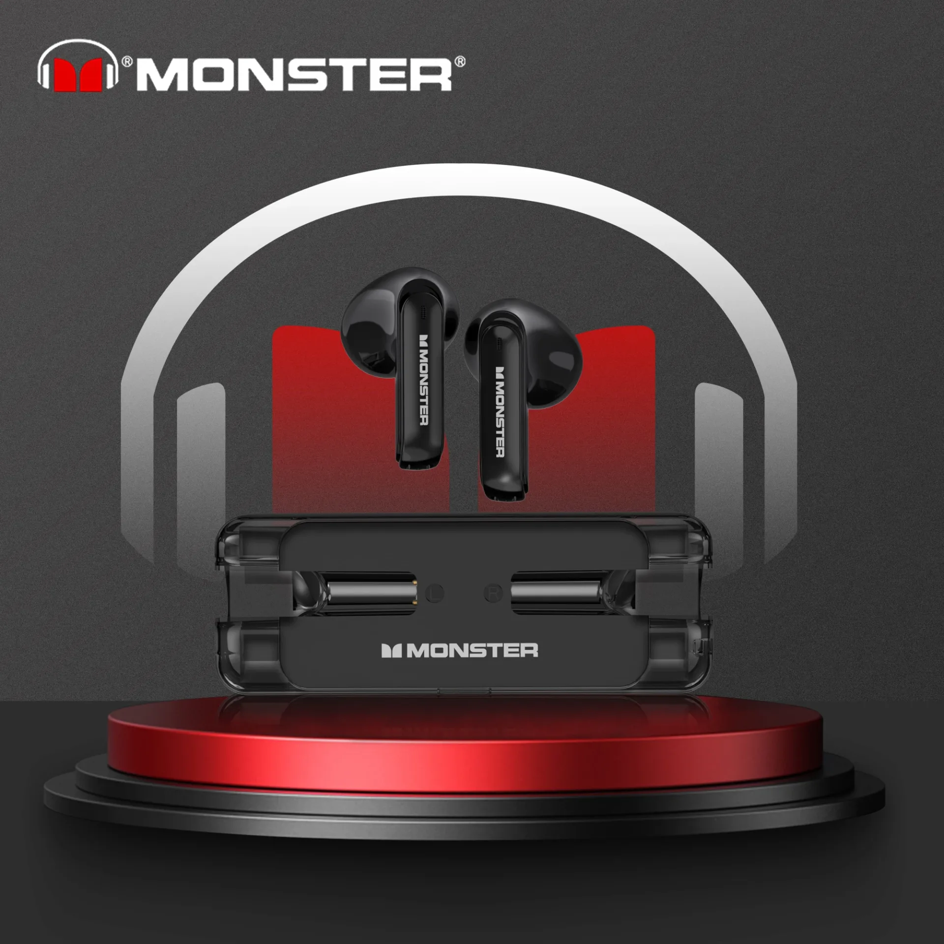 Monster XKT08 Earphone Bluetooth 5.3 Ture Wireless Earbuds Low Latency Noise Reduction Headphones Gaming Sports Headset With Mic - Image 3