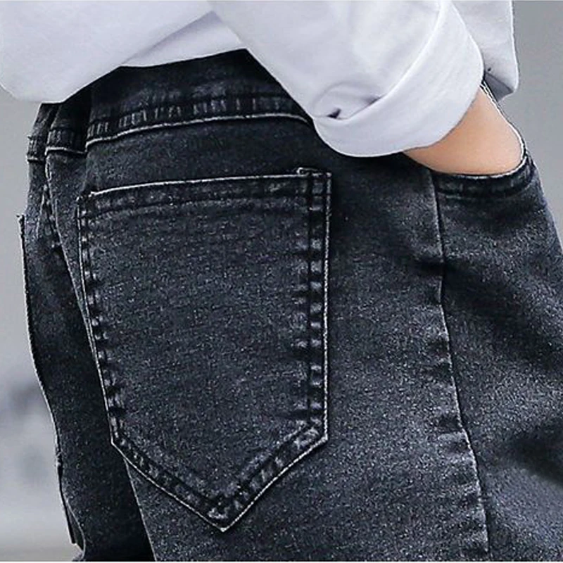 IENENS Kids Boys Jeans Baby Clothes Classic Pants Children Denim Clothing Infant Boy Casual Bowboy Bottoms Trousers 4-11 Years - Image 6