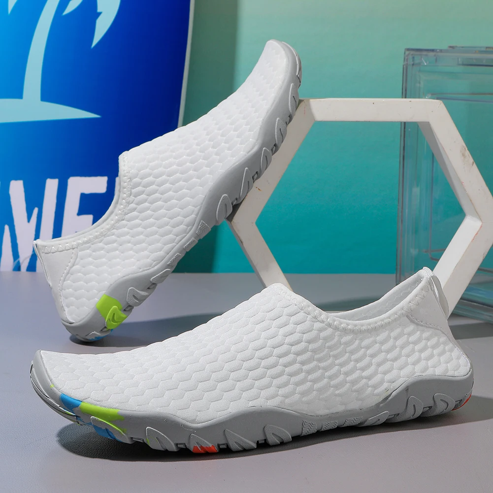 Water Shoes Non Slip Surfing Diving Shoes with Drainage Holes Swimming Shoes Breathable Trekking Hiking Shoes for Outdoor Sports - Image 3