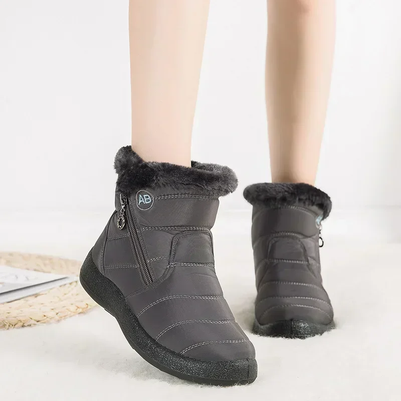 Waterproof Women Boots Winter Snow Boots for Women Winter Shoes Daily Casual Lightweight Cotton Shoes Ankle Botas Mujer 2024 - Image 4