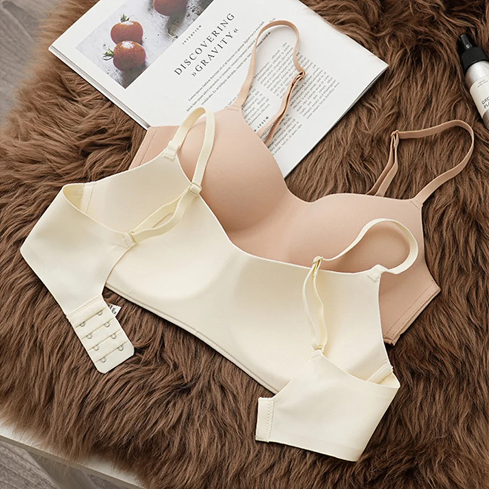 Seamless Bras for Women Wireless Underwear Push Up Brasiere Deep V Bralette Comfort Female Thin Invisible Bra Sexy Lingerie - Image 3