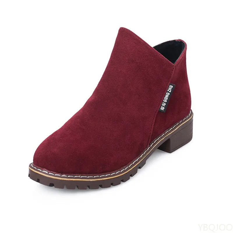 Shoes Women Fashion Thick Sole Ankle Boots Comfortable Plus Size Snow Boots for Women Female Platform Boots Botas De Mujer 2023 - Image 6