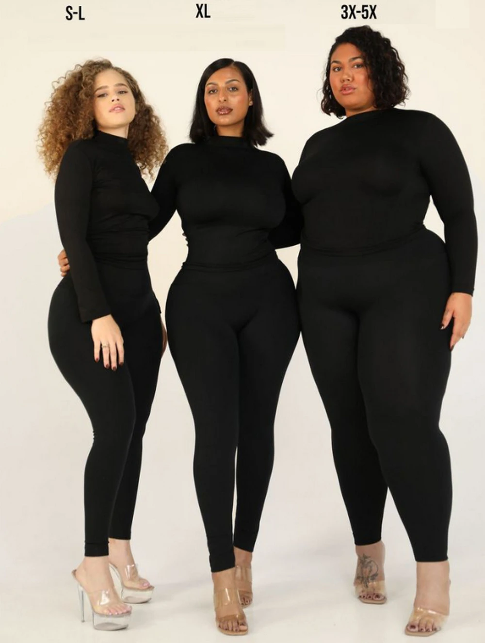 Buttery Soft Plus Size Leggings For Women Super Stretch Wide High Waist Rib Tummy Control Jegging Stirrup & Ankle - Image 5