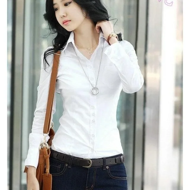 Short Sleeve 2023 Size Women's Shirt Fashion Vintage Clothes for Women Tops Shirts Blouses - Image 3
