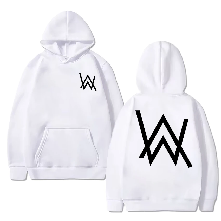Hot Sale New Heavy Mental AlanWalker printed Hoodies Men Women vintage Oversized streetwear Unisex Fleece Long sleeve Sweatshirt - Image 2