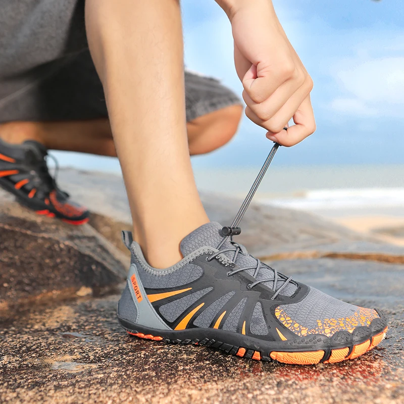 High Quality Cotton Lining Aqua Shoes Outdoor Beach Sandals Water Sports Upstream Shoes Comfortable Barefoot Wading Shoes Unisex - Image 4