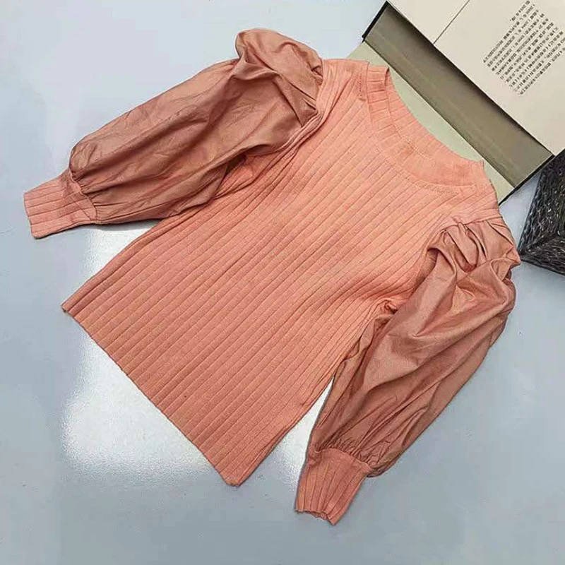 Fashion Kids Girls Blouse Puff Long Sleeve Girls Shirt White Blouse Tops Children Clothes Baby Toddler Teen School Princess A383 - Image 4