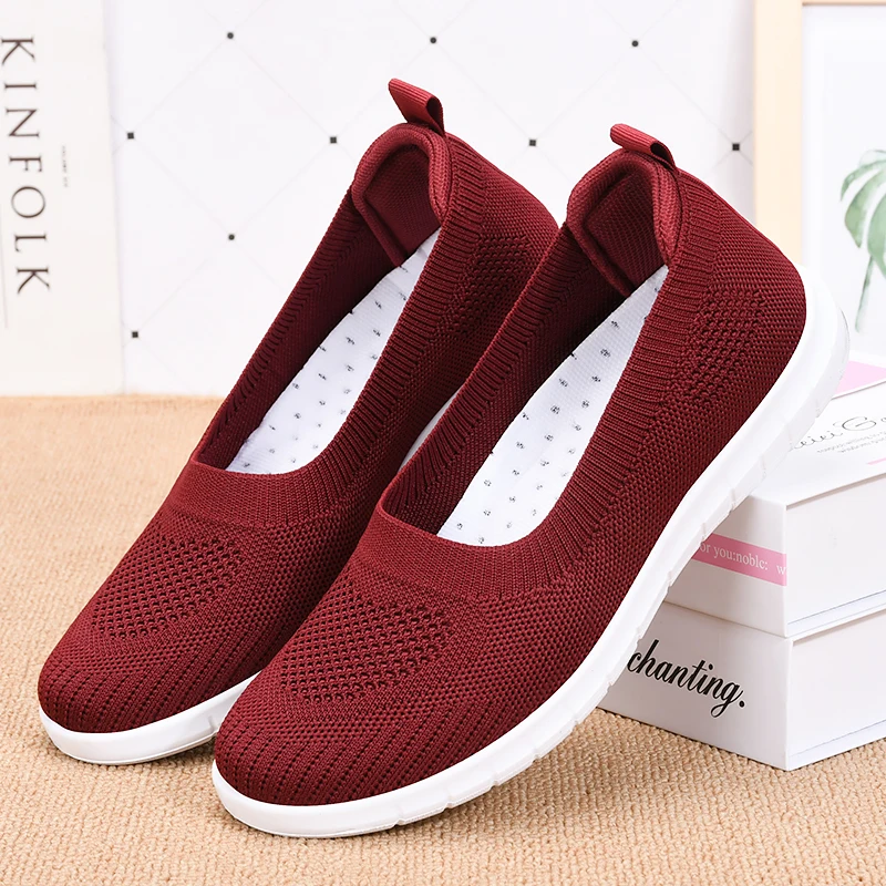 Fshion Women's Summer Footwear Platform Loafers Ladies Ballet Flats Female Sneakers Comfortable And Elegant Women's Shoe - Image 5