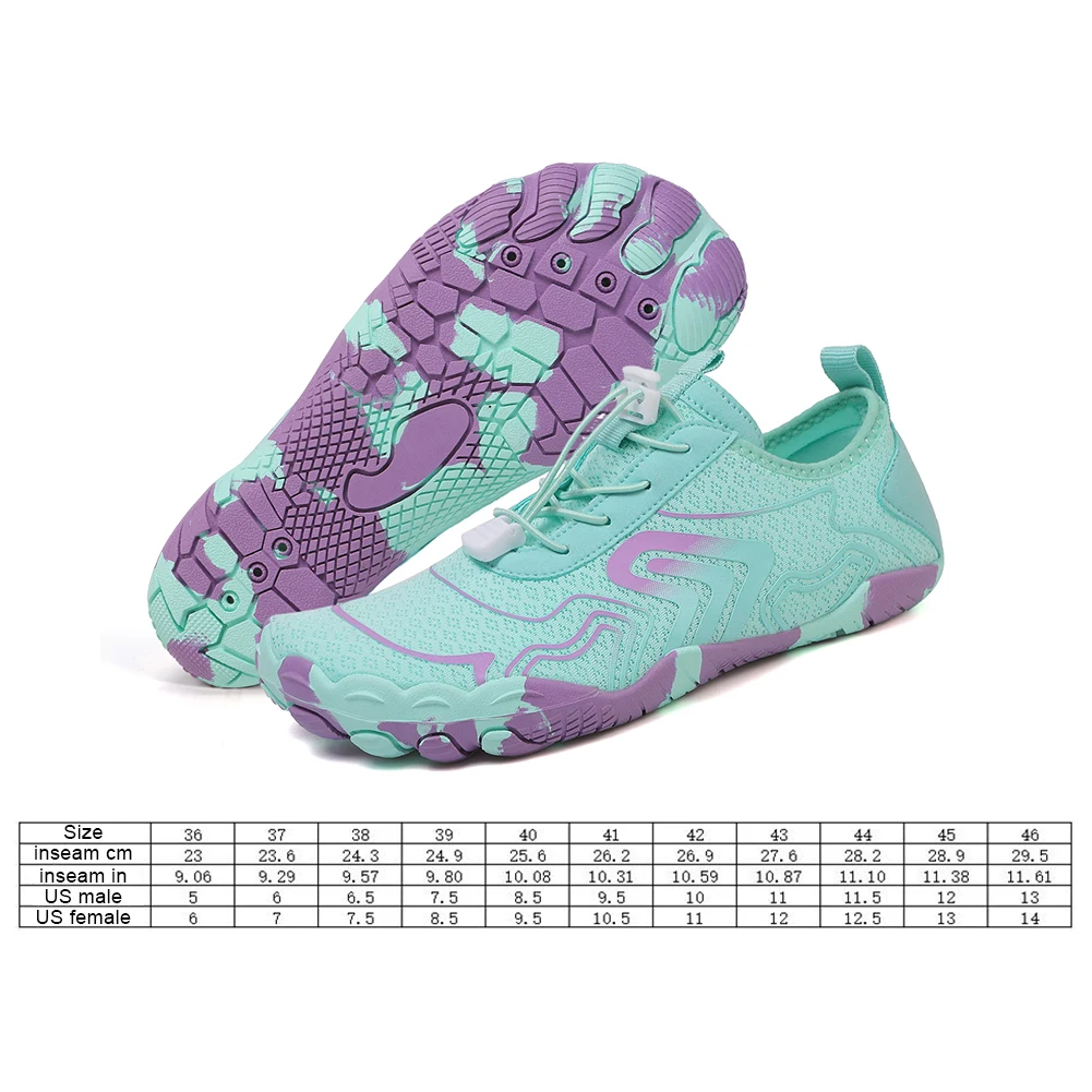 Unisex Water Shoes Barefoot Beach Shoes Quick Drying Breathable Gym Sneakers Ergonomic Casual Swimming Shoes for Men Women - Image 6
