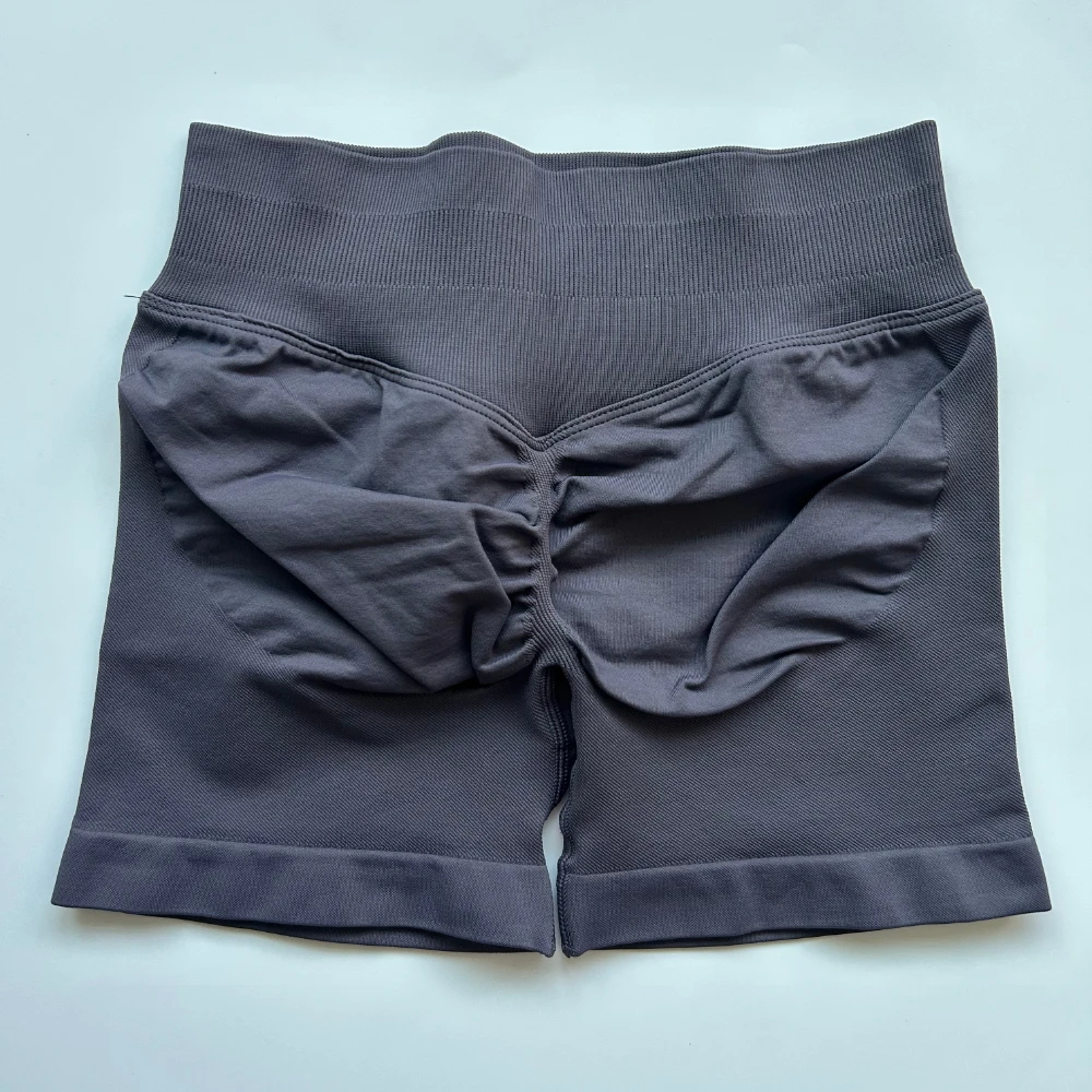 Seamless 4.5" Impact Shorts Low Ribbed Band Yoga Shorts Flex Scrunch Bum Workout Gym Shorts Booty High Stretch Running Shorts - Image 6