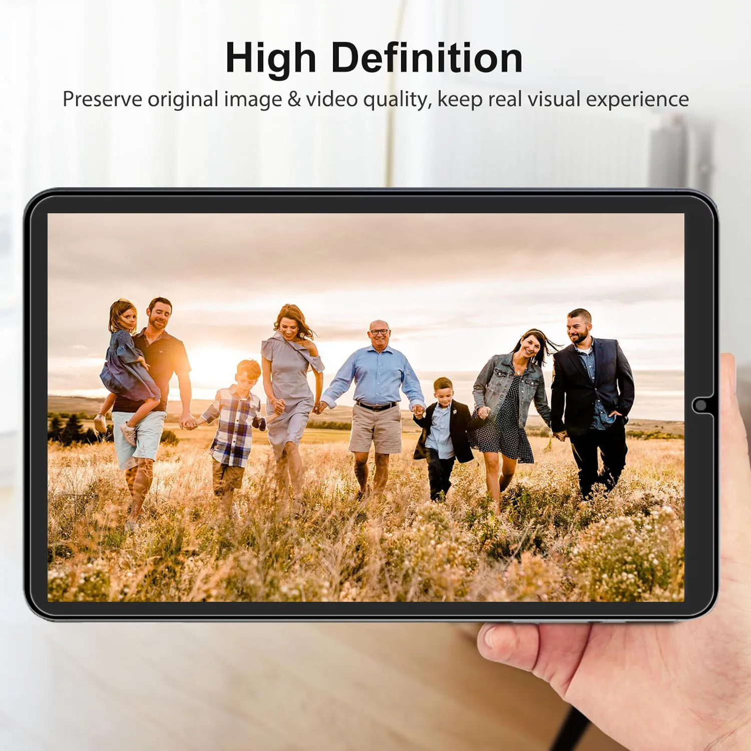 2 Pieces Ultra Clear Anti-Scratch Tempered Glass Screen Protector For iPaly 60 mini Pro 8.4-inch Tablet Protective Film - Image 4