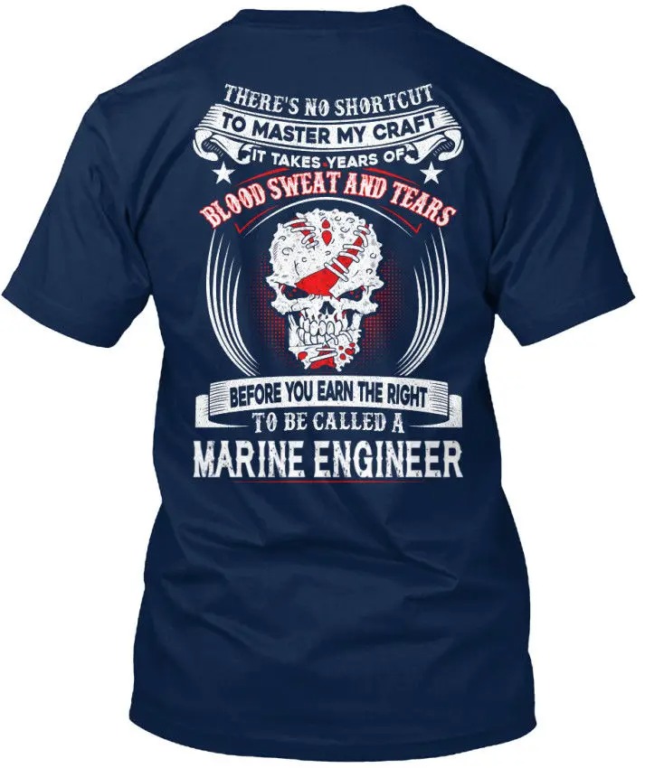 Marine Engineer Standard Unisex T-Shirt – New Brand Movie Inspired Cotton Tee for Men & Women