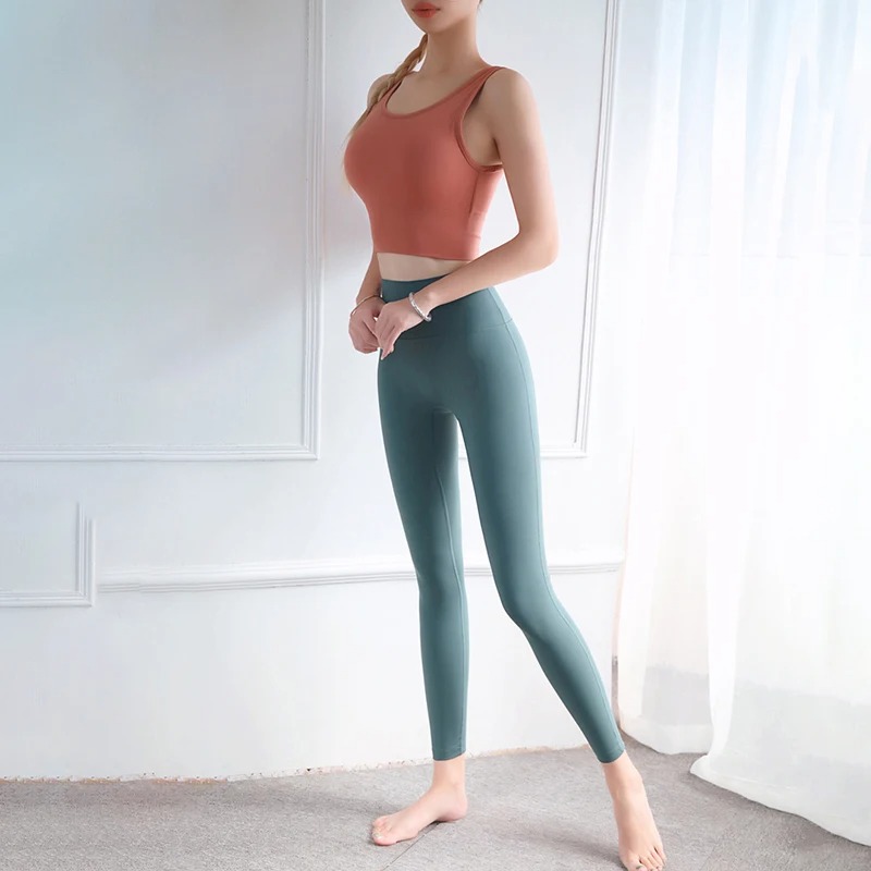 SOISOU Women’s 2-Piece Sports Suit – High-Waist Elastic Tracksuit - Image 3