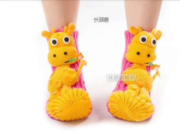 3D Animal Print Thermal Socks – Warm Cute Winter Socks for Women & Men - Image 2