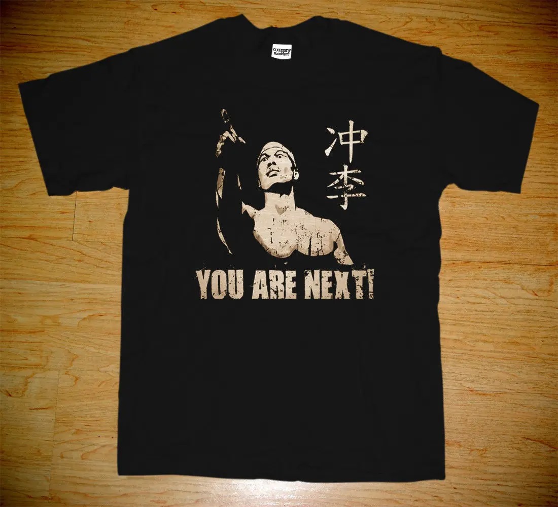 Men’s Bloodsport Chong Li Graphic T-Shirt | “You Are Next” Movie Print Cotton Tee Streetwear