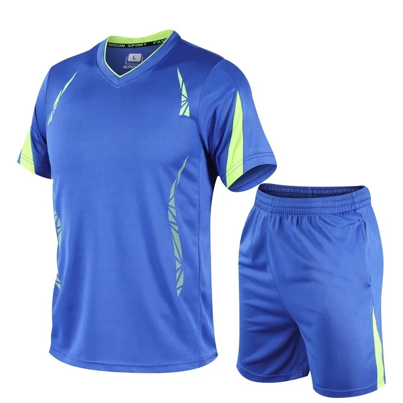 Plus Size Men Tracksuit Set – 2PCS Sweatshirt Shorts Suit - Image 6