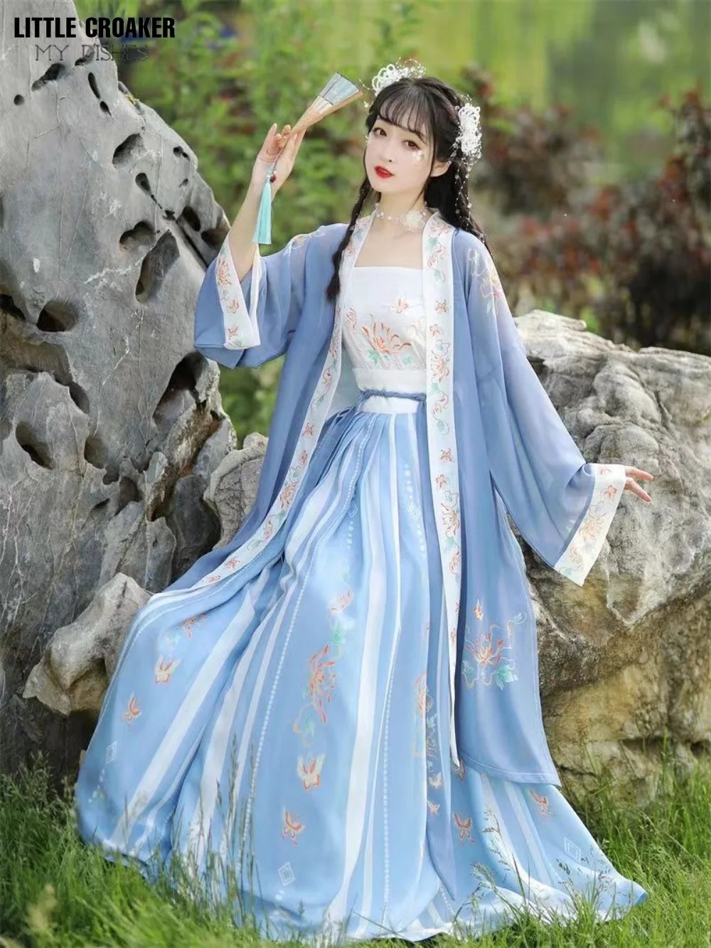 Hanfu Song Jacket Women Elegant Princess Dress Traditional Chinese Costume Ancient Performance Clothing - Image 4
