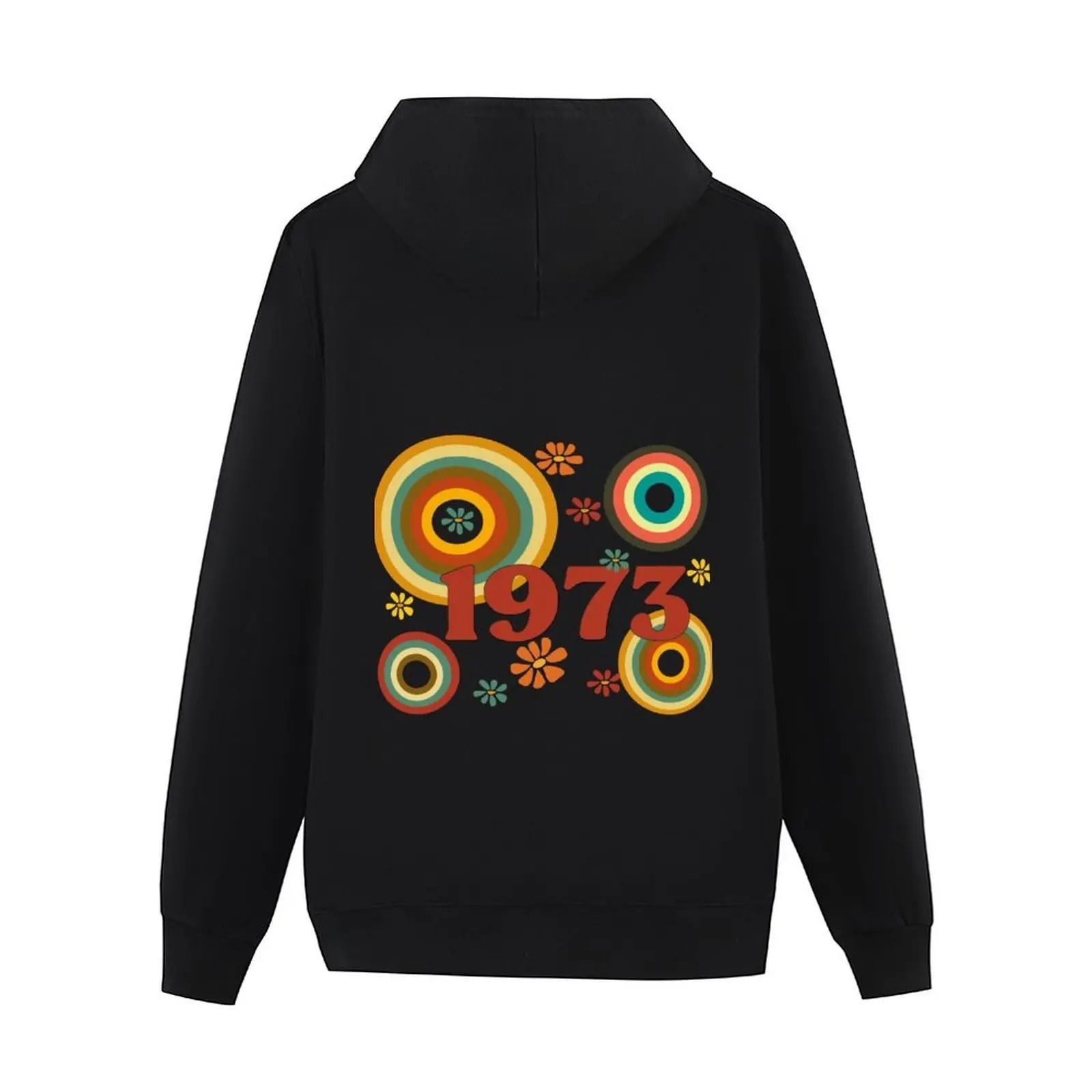 1973 Men’s Hoodie Autumn Casual Sweatshirt Classic Style Pullover Hooded Top - Image 6