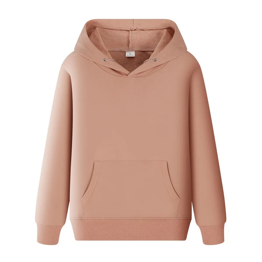 Autumn Winter Oversized Cotton Hoodie Men Unisex Super Soft Blank Streetwear Pocket Hooded Sweatshirt - Image 5
