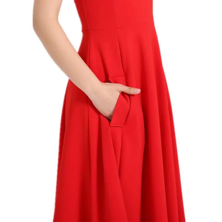 TESSCARA Vintage Lace Cocktail Dress for Women | Elegant Summer A-Line Party Dress - Image 5