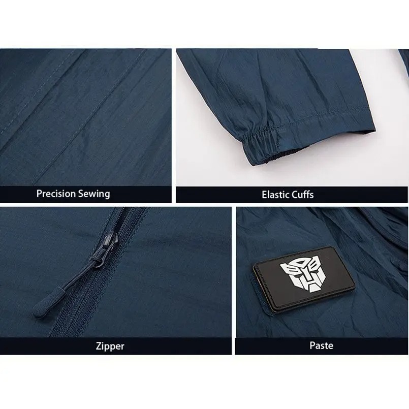 Men’s Lightweight Anti-UV Sun Protection Jacket – Quick Dry Waterproof Windbreaker Hoodie - Image 7