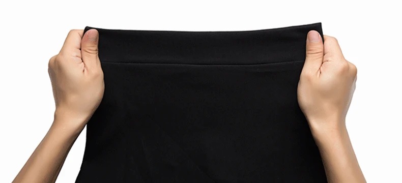 Korean Bow Pencil Skirt Women High Waist Slit Office Bodycon Skirt - Image 5