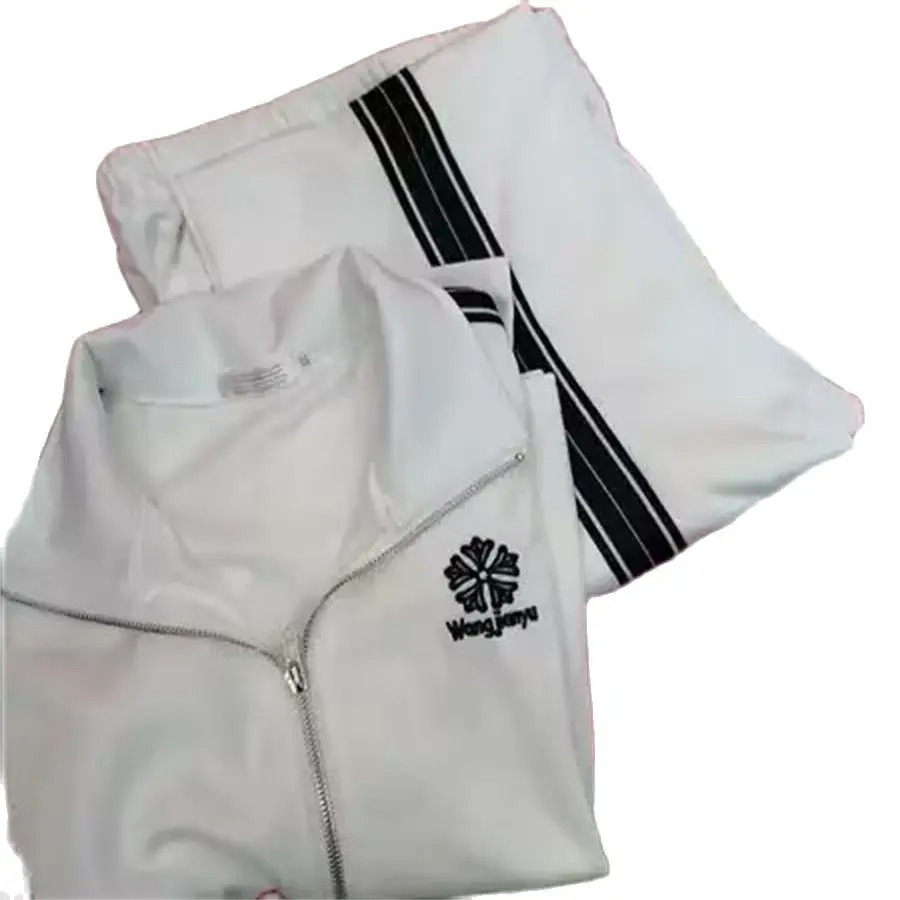 Korean Style Women Jogging Tracksuit Two Piece Wide Leg Set - Image 5