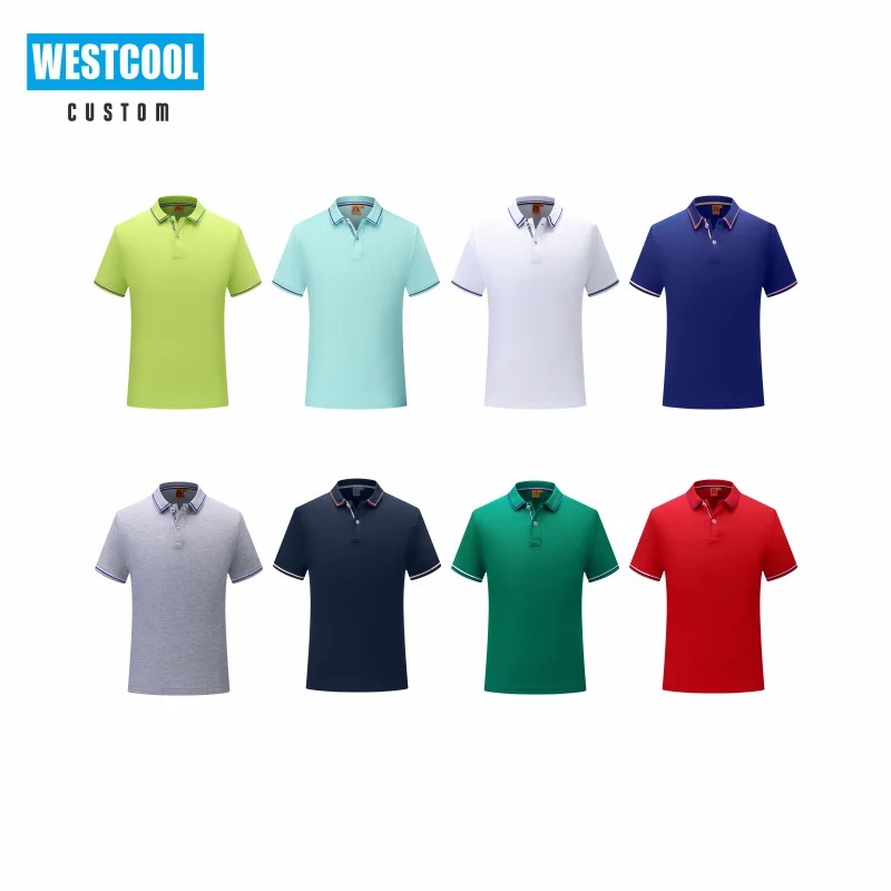 High-End Custom Embroidery Polo Shirt Men Women Summer Breathable Casual Business Polo Tee - Image 7